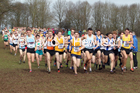 Mens under-20s, 2020 British Athletics Inter Counties Cross Country Champs., Prestwold Hall, Loughborough. Photo: David T. Hewitson/Sports for All Pics